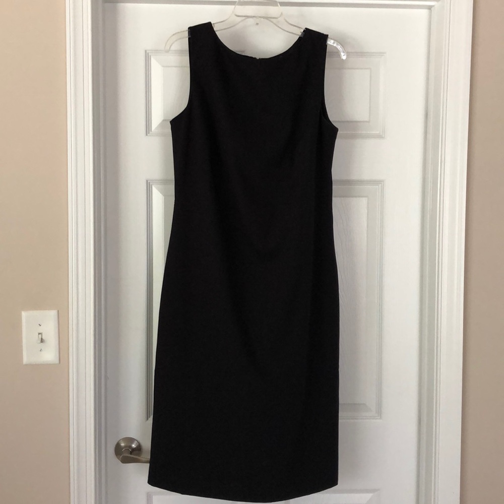 Liz Claiborne black shift dress tall